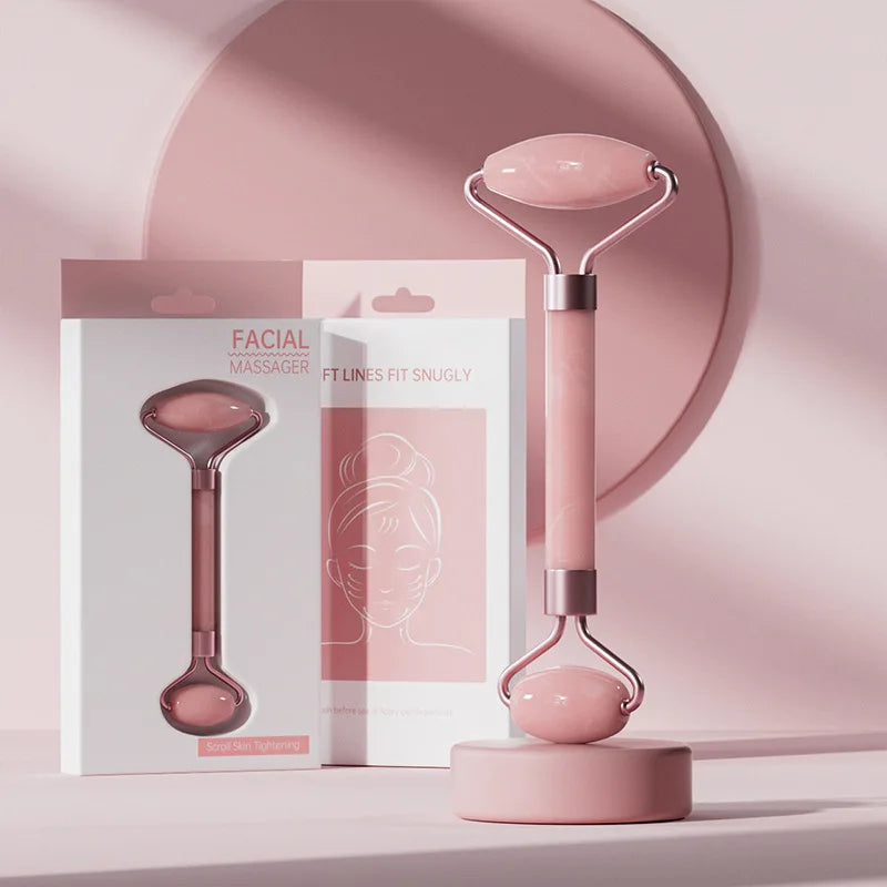 Face And Neck Massager Roller and Guasha Board