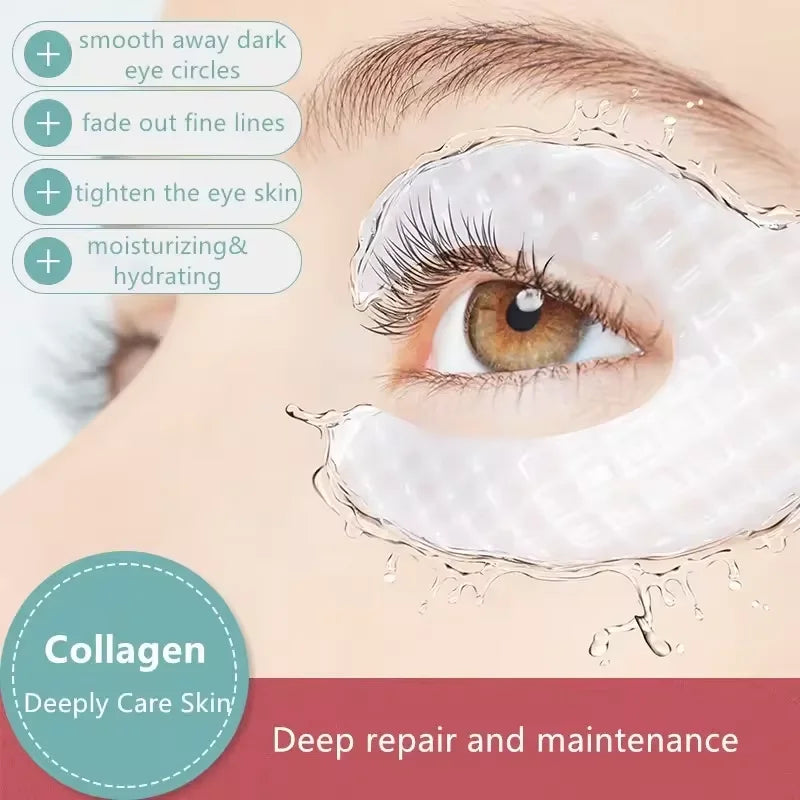 Collagen Eye Mask Wrinkle Remove Eyes Patches Firming Lifting